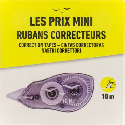 3539012005446-Les Prix Mini - Ruban correcteur frontal - 5mm x 10m  --0