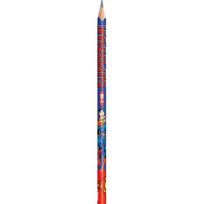 3154148508335-Maped - Superman - Blister de 6 crayons graphite HB--1