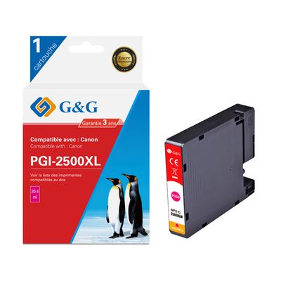 6937173408200-Cartouche compatible Canon PGI-2500XL - magenta - G&G--0