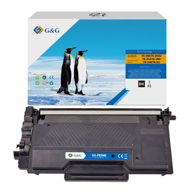 6941784769117-Cartouche laser compatible Brother TN3480 - noir - G&G--0