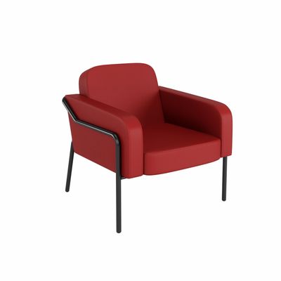 3660141964653-Fauteuil MEDSO "L" - PVC -  rouge--0