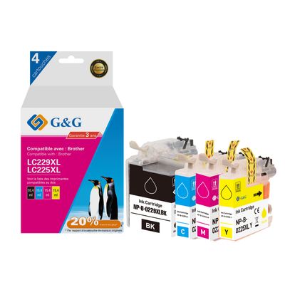 6937173411460-Cartouche compatible Brother LC229XL - noir - G&G--0