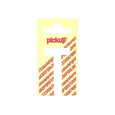 8711234222190-Pickup - Étiquette autocollante - 90 mm - Lettre T - blanc mat-Avant-0