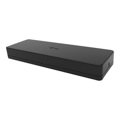 8595611704079-i-Tec - Station d'accueil - USB-C / Thunderbolt 3 - DVI, HDMI - GigE - Europe-Angle droit-0