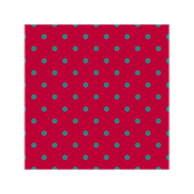 3329682119273-Clairefontaine Alliance - Papier cadeau - 70 cm x 50 m - 60 g/m² - rouge et pois verts-P_405110163_2-1