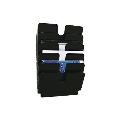 7318080014064-Durable Flexiplus - Trieur mural porte-document - 6 cases A4 horizontal - noir-P_405112861_2-1