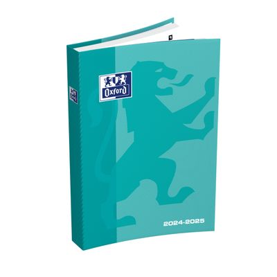 3147280092374-Agenda Oxford School - 1 jour par page - 12 x 18 cm - turquoise - Hamelin-P_405115665_1-0