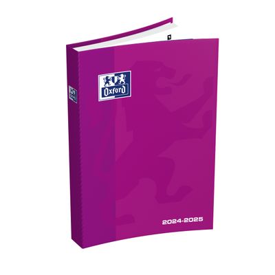 3147280115707-Agenda Oxford School - 1 jour par page - 12 x 18 cm - violet - Hamelin-P_405115669_1-0