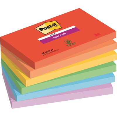 4054596924468-Post-it - 6 Blocs notes Super Sticky Playful - couleurs assorties - 76 x 127 mm-P_405119522_1-0