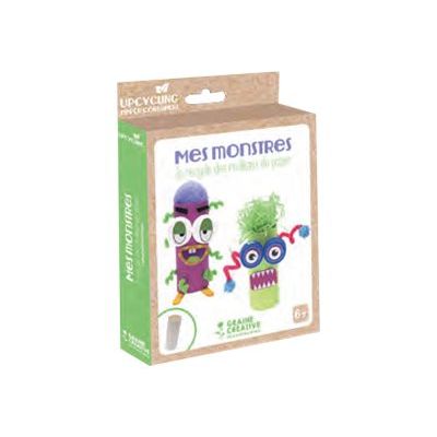 3532437506314-Graine Creative - kit fabrication de monstre - je recycle des rouleaux de papier-P_405119896_1-0