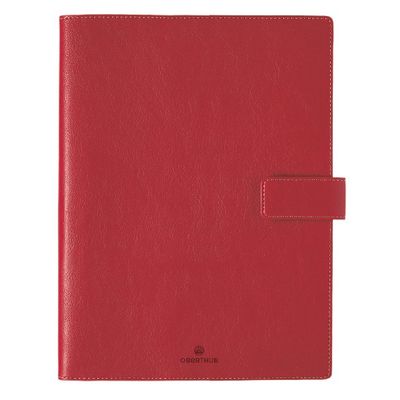 3664447133867-Agenda spiralé Milano - 1 semaine sur 2 pages - 22 x 28 cm - rouge - Oberthur-P_405120246_1-0