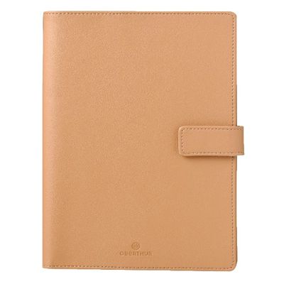 3664447133898-Agenda spiralé Milano - 1 semaine sur 2 pages - 22 x 28 cm - camel - Oberthur-P_405120248_1-0