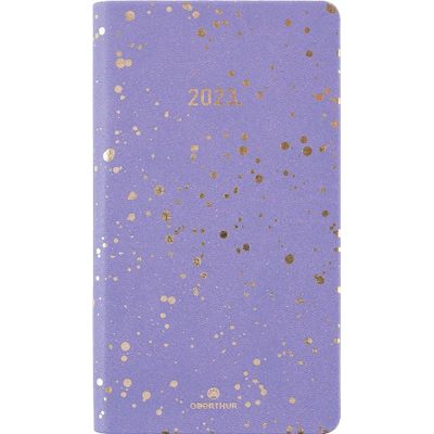 3664447126722-Agenda de poche Céleste - 1 semaine sur 2 pages - 9,5 x 17,5 cm - lilas - Oberthur-P_405120322_1-0