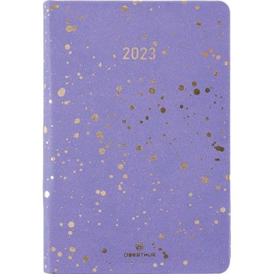 3664447126760-Agenda Céleste - 1 semaine sur 2 pages - 10 x 15 cm - lilas - Oberthur-P_405120326_1-0