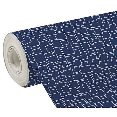 3329682119389-Clairefontaine Alliance - Papier cadeau - 70 cm x 50 m - 60 g/m² - Men in blue-P_405124516_1-0