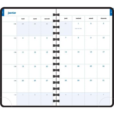 3660942076050-Agenda Lady Kaa - 1 semaine sur 2 pages - 9 x 16 cm - disponible dans différentes couleur-P_405128568_6-4
