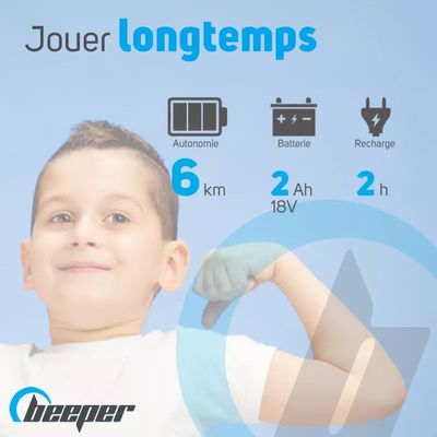 3661546403334-Trottinette Électrique Enfant Lite La Kiddy - bleu-P_405141824_5-4