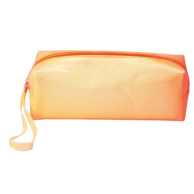 3703743251612-Trousse rectangulaire School Eva Mesh - 1 compartiment - orange - Carpentras-P_405162529_1-0