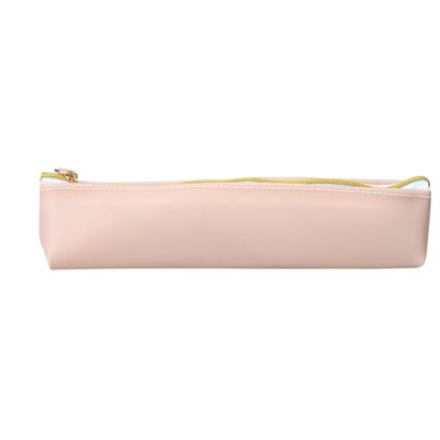 3703742251620-Trousse rectangulaire School Soft Touch - 1 compartiment - rose - Carpentras-P_405162534_1-0