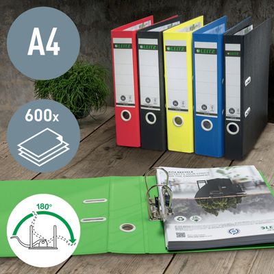 4002432132263-Leitz 180° - Classeur à levier - A4 - pour 600 feuilles - vert-P_405181480_5-1