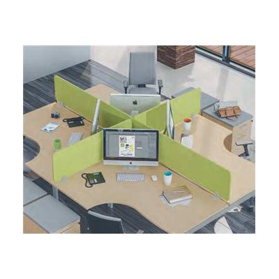 3253310546011-Écran de séparation acoustique pour bureau (sans support de fixation) - L180 x h40 cm - -P_405224040_2-1