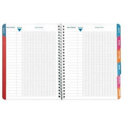 3660942087087-Cahier de textes à spirale Jurassic World - 17 x 22 cm - Raptor - Exacompta-P_405228029_2-1