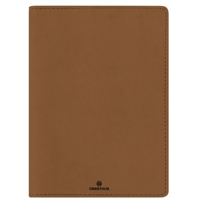 3664447196770-Agenda à spirale Dayton - 1 semaine sur 2 pages - 17 x 24,5 cm - camel - Oberthur-P_405228499_1-0