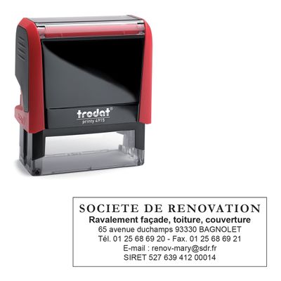 0092399532545-Tampon personnalisé avec 7 lignes de texte - zone d'impression 70 x 25 mm - Trodat Printy-P_405233102_2-1