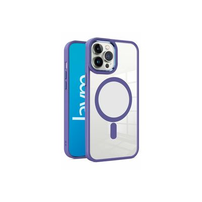 3701263529129-JAYM - Coque de protection pour téléphone portable - compatibilité avec MagSafe - violet -P_405235438_4-0