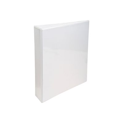 3130639518465-Exacompta Kreacover - Classeur à anneaux personnalisable - Dos 44 mm - A4 Maxi - blanc - 3-Angle gauche-1