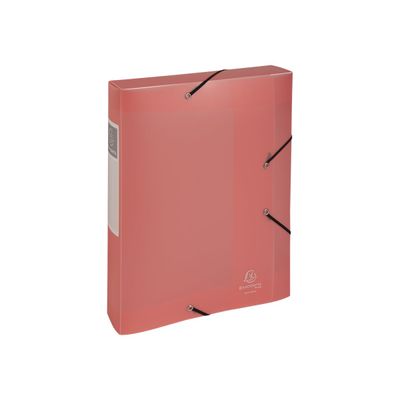 3130630162704-Exacompta Chromaline Pastel - Boîte de classement plastique (livrée à plat) - dos 60 mm - disponible dans -Angle gauche-8