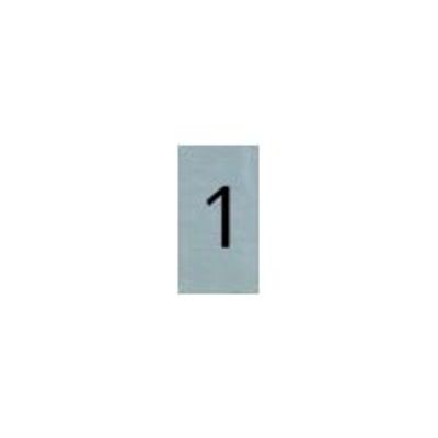 8711234048516-Pickup Alulook - Étiquette autocollante - 60 x 44 mm - Chiffre 1-Avant-0