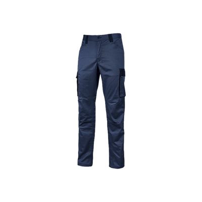 8033546372319-Pantalon de travail bleu - Taille XL - Happy Crazy U-Power-Avant-0