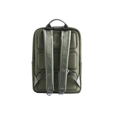 8032572185597-Nava Flat Small - Sac à dos plat pour ordinateur portable 13,3" - olive/gris-Arrière-2