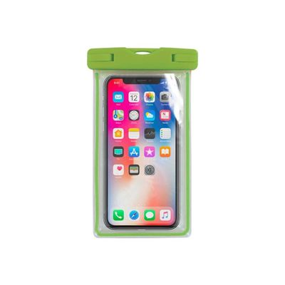 3700710001478-Wantalis Wave - étui de protection étanche universel - vert-Avant-0