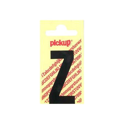 2012349362426-Pickup - Étiquette autocollante - 90 mm - Lettre Z - noir mat-Avant-0