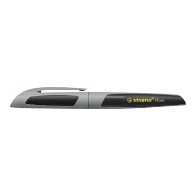 4006381551397-STABILO Flow Active - Stylo plume - gris-Angle gauche-0