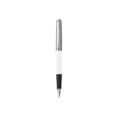 3026980968717-Parker Jotter Original - Stylo plume blanc - pointe moyenne-Avant-0