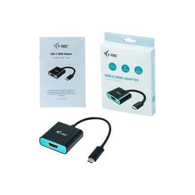 8595611702990-i-Tec - Adaptateur vidéo externe - USB-C 3.1 - HDMI - noir-Avant-4