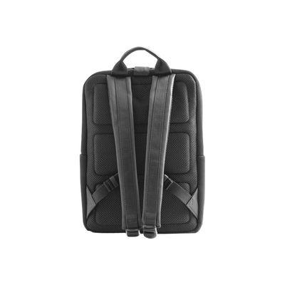 8032572185535-Nava Flat Medium - Sac à dos plat pour ordinateur portable 15,6" - noir-Arrière-2