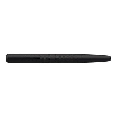 3108722409211-Oberthur Athènes - Stylo plume - noir-Angle gauche-0