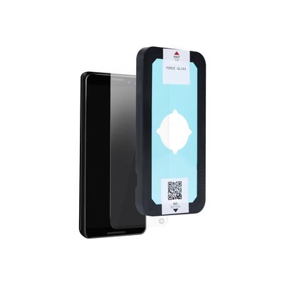 3571211397502-Force Glass - protection d'écran - verre trempé pour Pixel 3XL-Angle gauche-1