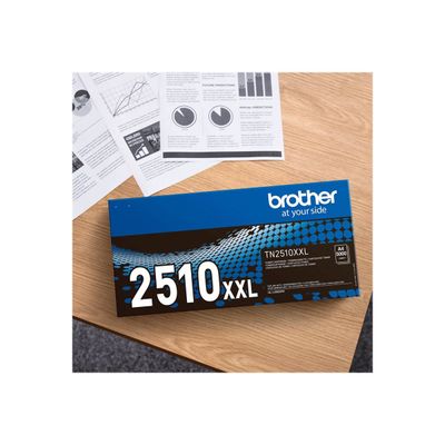 4977766830294-Brother TN-2510XL - noir - cartouche laser d'origine-Avant-3
