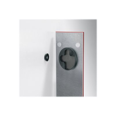 4004360887765-Sigel Artverum - Tableau magnétique en verre - 12 x 78 cm - rouge-Gros plan-8