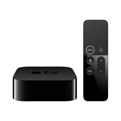 190198625663-Apple TV 4K - 1ère génération - lecteur AV - 64 Go - 4K UHD (2160p) - 60 pi/s - HDR - noir-Avant-0
