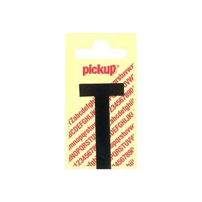2012349362303-Pickup - Étiquette autocollante - 90 mm - Lettre T - noir mat-Avant-0