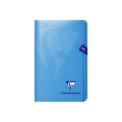 3329683036098-Clairefontaine Mimesys - Répertoire polypro 11 x 17 cm - 96 pages-Avant-0