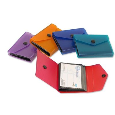 8435258254158-Fraga Import Supra - Classeur pour cartes de visite - largeur de dos : 10 mm - capacité : 40 cartes - disponible en différents col--0