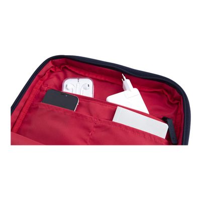 8032572185580-Nava Flat Small - Sac à dos plat pour ordinateur portable 13,3" - bleu/rouge-Gros plan-8