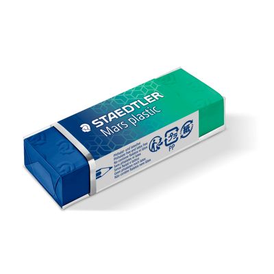 4007817167410-Mars® Plastic 526 50 – Gomme sans latex édition anniversaire – bleu/vert – 65 x 23 x 13 mm--0